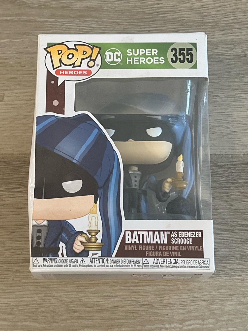 Funko Pop! DC Super Heroes “Batman As Ebenezer Scrooge” Vinyl Figure